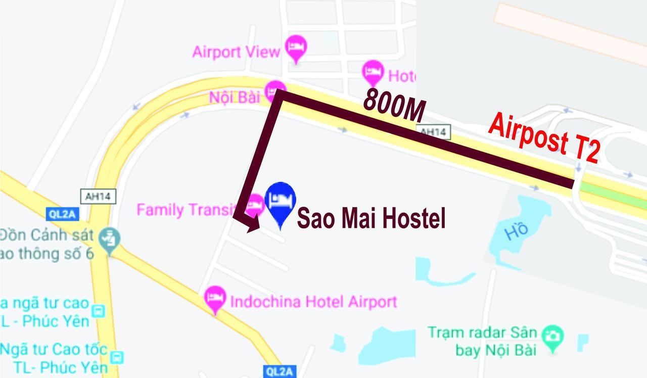 הוסטל Thach Loi Sao Mai Cosy Nest-Noi Bai Airport מראה חיצוני תמונה